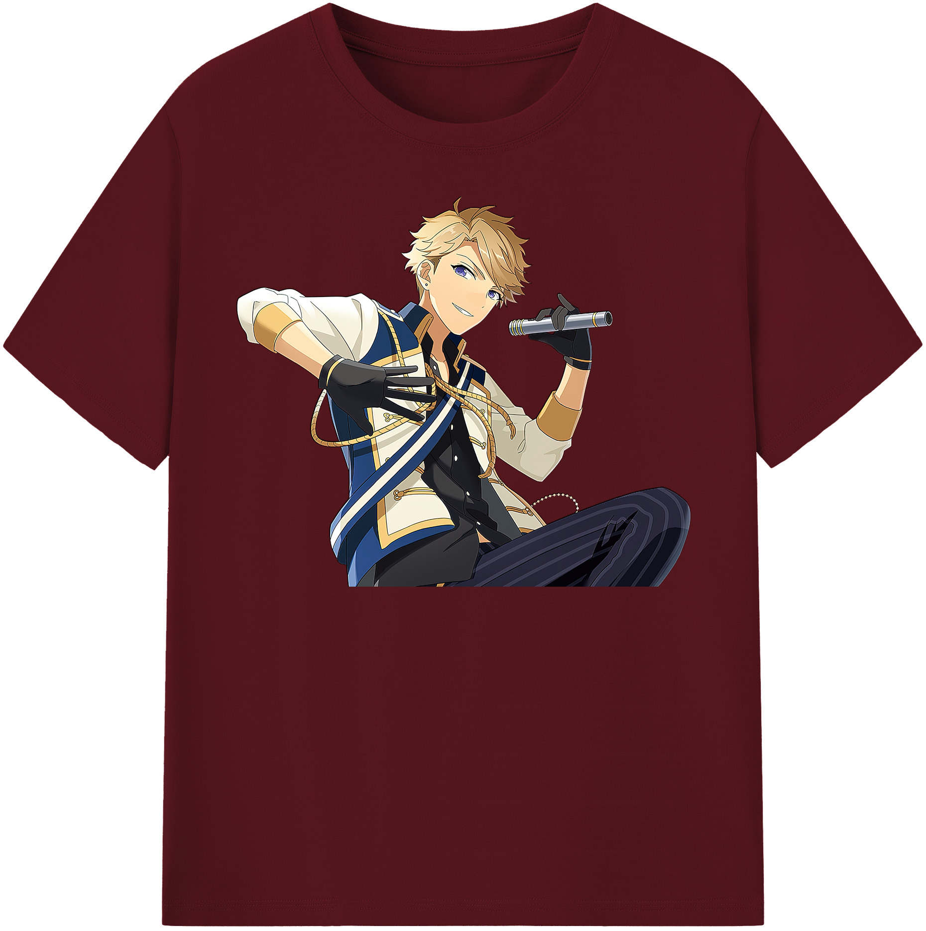 （画像用） あんさんぶるスターズ! Ensemble Stars 綿100％半袖Tシャツ（フロントプリント）